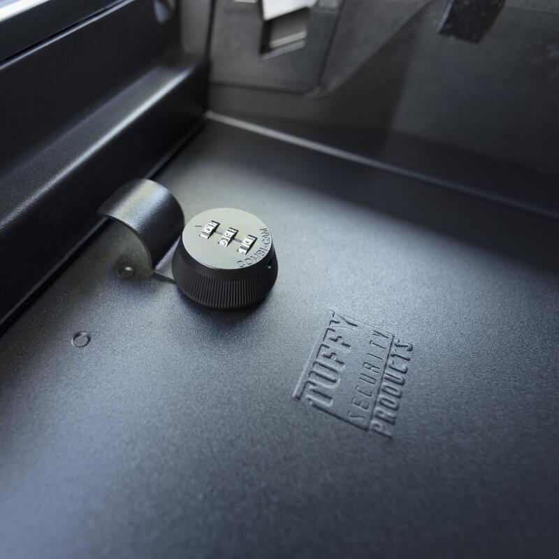 Tuffy Products Tuffy Console Safe W/ Combo Lock For Ford Fseries Flow Thru Console