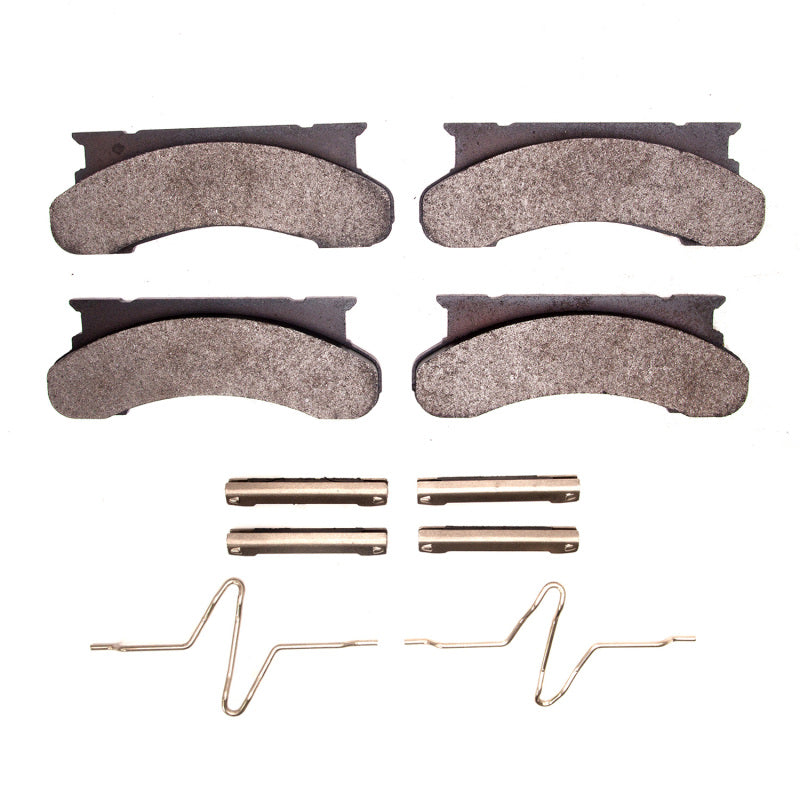 DFC 86-94 Ford E-250 Econoline Club Wagon Front 4000 HybriDynamic Brake Pads and Hardware Kit