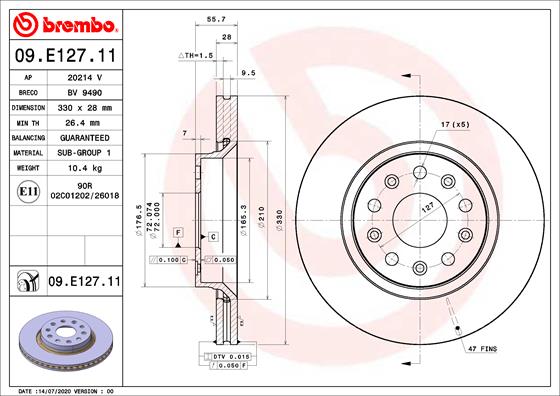 TOURMAX BCF-403 Disc Brake Caliper Repair Kit