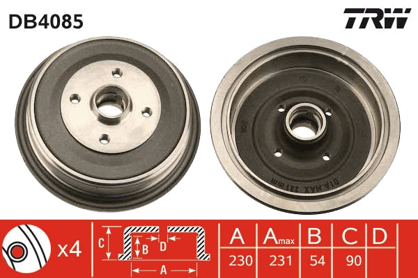 HERTH+BUSS JAKOPARTS J3211059 Brake Caliper