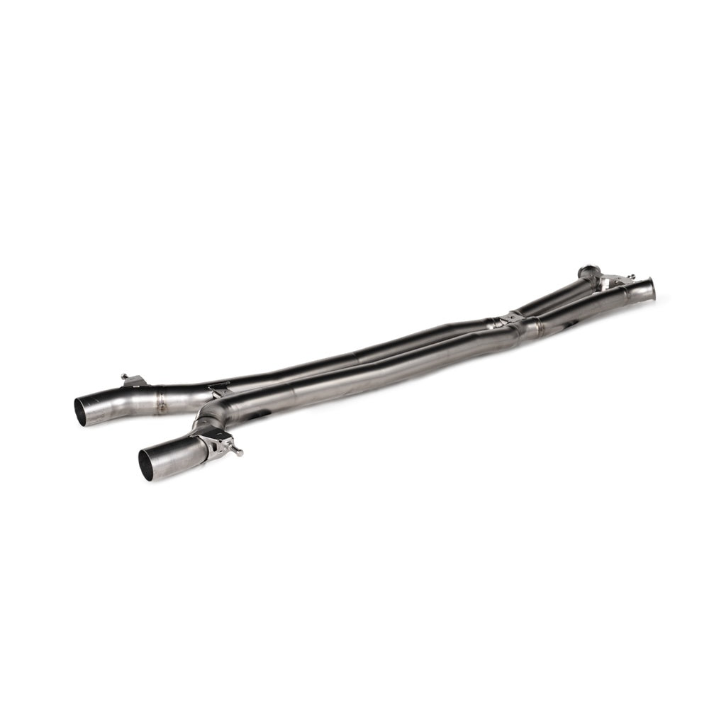 Akrapovic L-PO/T/19 - Porsche Panamera / 4 / 4 E-Hybrid / 4S E-Hybrid / GTS / Turbo E-Hybrid / Turbo S E-Hybrid (976) | Link Pipe Set (Titanium)