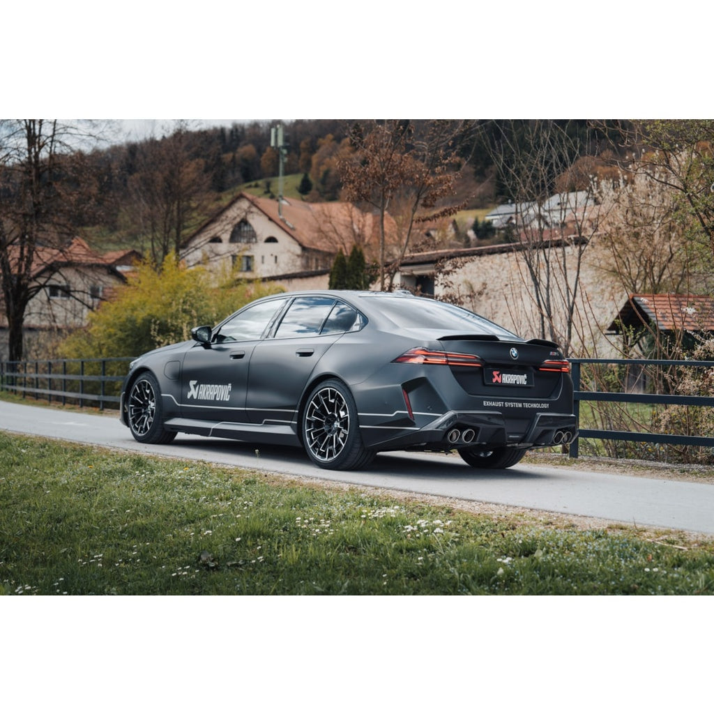 Akrapovic S-BM/T/37H EXHAUST SYSTEM SLIP-ON LINE (TITANIUM) FOR BMW M5 (G90 / G99) OPF / GPF