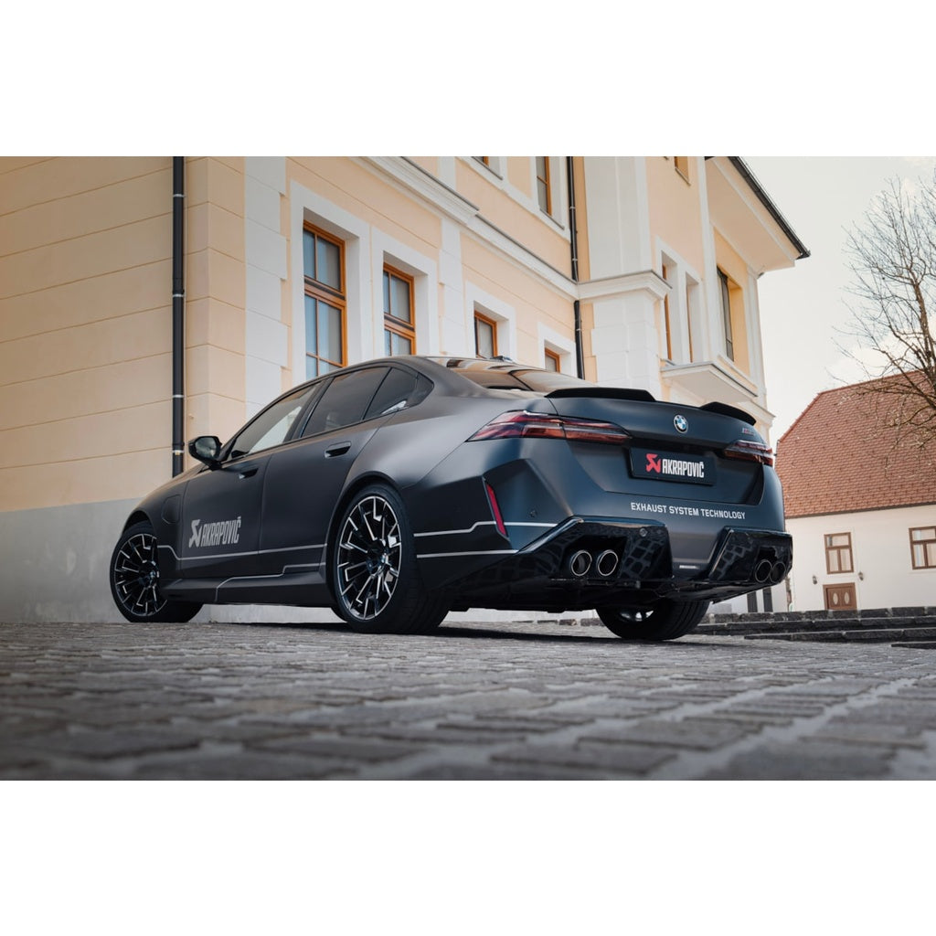 Akrapovic S-BM/T/37H EXHAUST SYSTEM SLIP-ON LINE (TITANIUM) FOR BMW M5 (G90 / G99) OPF / GPF
