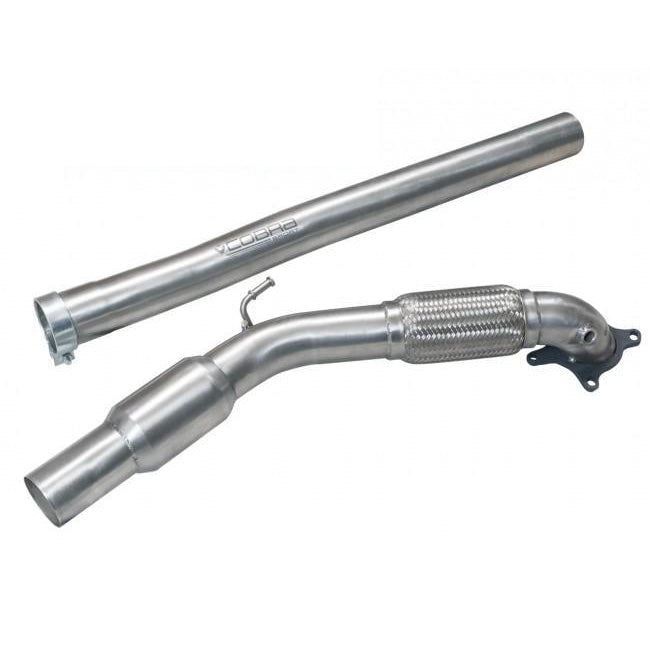 Cobra Exhaust Audi A3 (8P) 2.0 TFSI Quattro (3 Door) Front Pipe Sports Cat / De-Cat Performance Exhaust