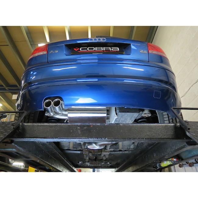 Cobra Exhaust Audi A3 (8P) 3.2 V6 Quattro Cat Back Performance Exhaust