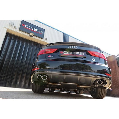 Cobra Exhaust Audi S3 (8V) Saloon (Non-Valved) (13-18) Cat Back Performance Exhaust