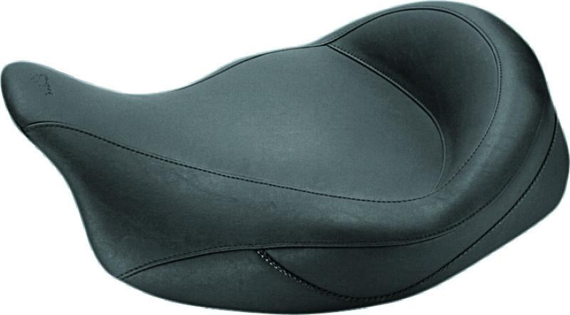 Mustang Motorcycle Mustang 08-21 Harley Electra Glide Std,Rd Glide,Rd King,Str Glide Super Touring Solo Seat - Black