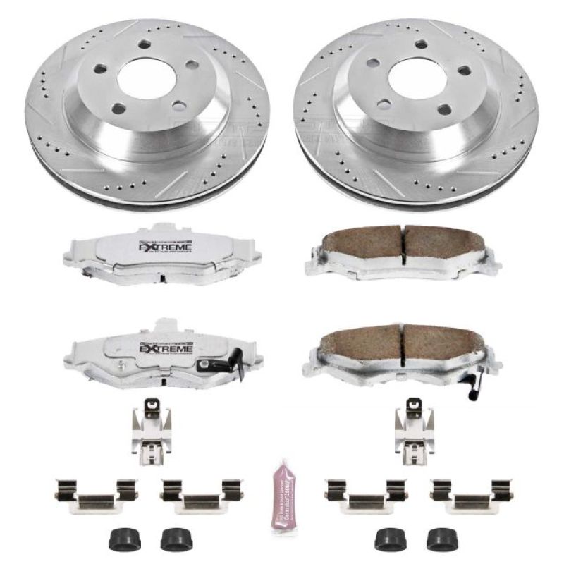 PowerStop Power Stop 98-02 Chevrolet Camaro Rear Z26 Street Warrior Brake Kit