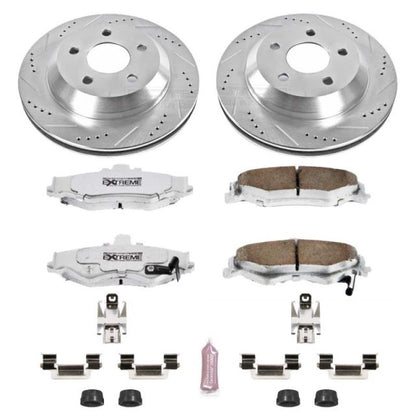 PowerStop Power Stop 98-02 Chevrolet Camaro Rear Z26 Street Warrior Brake Kit