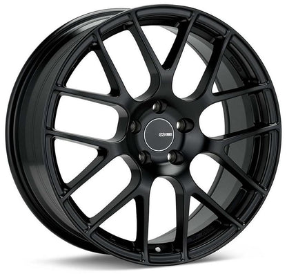 Enkei Raijin 19x9.5 35mm Offset 5x114.3 Bolt Pattern 72.6 Bore Dia Black Wheel