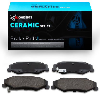 R1 Concepts R1 97-13 Cadillac XLR Rear R1 Ceramic Brake Pads