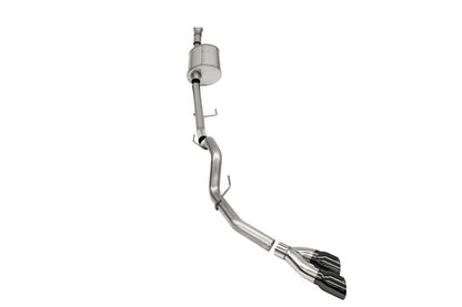 CORSA Performance Corsa 2021-2025 Ford F-150 SuperCab/6.5in Bed 5.0L V8 Sport Cat-Back Single Side Exit-Black PVD