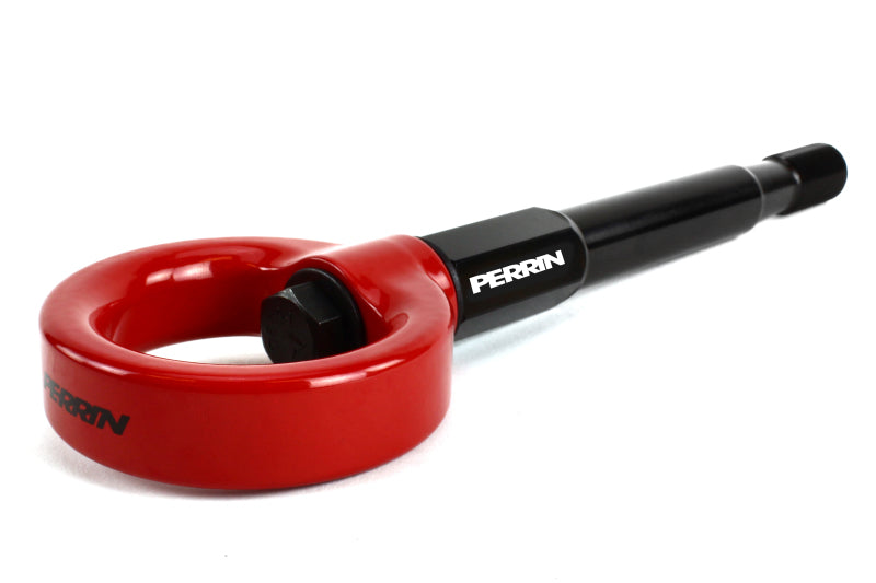 Perrin Performance PERRIN 18-21 Subaru WRX & STI / 13-25 BRZ / 17-20 Toyota 86 Tow Hook Kit (Front) - Red