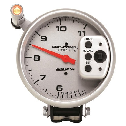 Autometer Ultra-Lite 5 inch 11000 RPM Dual Range w/ Shift-Lite and Memory Tach