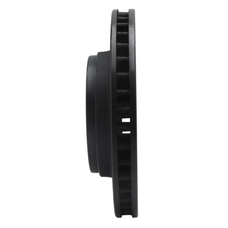 R1 Concepts R1 74-81 Dodge Ramcharger 4WD Front Left Drilled & Slotted Black Brake Rotor
