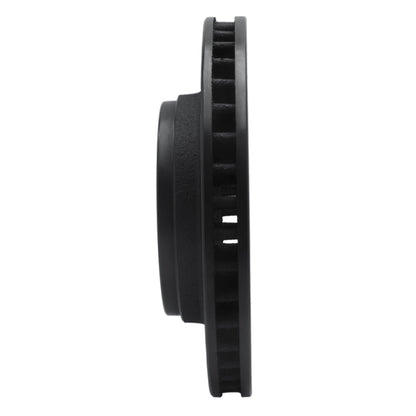 R1 Concepts R1 74-81 Dodge Ramcharger 4WD Front Left Drilled & Slotted Black Brake Rotor