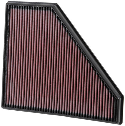 K&N Engineering K&N Replacement Panel Air Filter 12.313in OS L x 10.313in OS W x 1.188in H for 13-14 Cadillac ATS