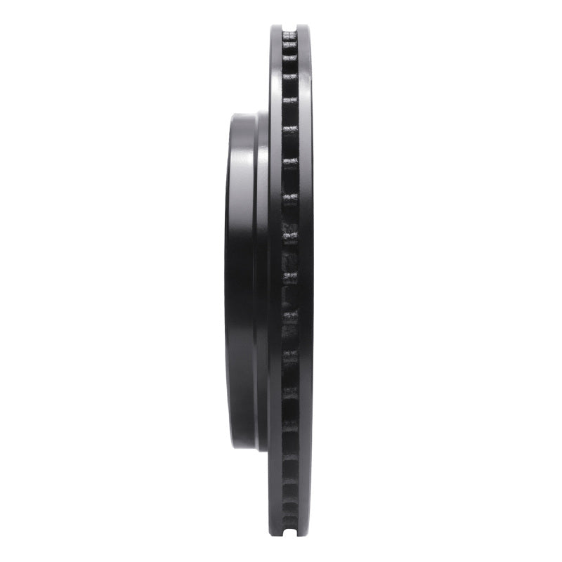 R1 Concepts R1 10-16 Cadillac SRX Rear Right Drilled & Slotted Black Brake Rotor