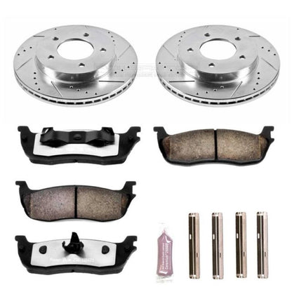 PowerStop Power Stop 97-03 Ford F-150 Front Z36 Truck & Tow Brake Kit