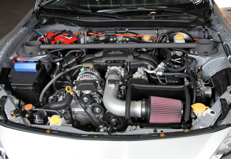 K&N Engineering K&N 13 Subaru BRZ 2.0L / 13 Scion FR-S 2.0L Silver 69 Series Typhoon Intake