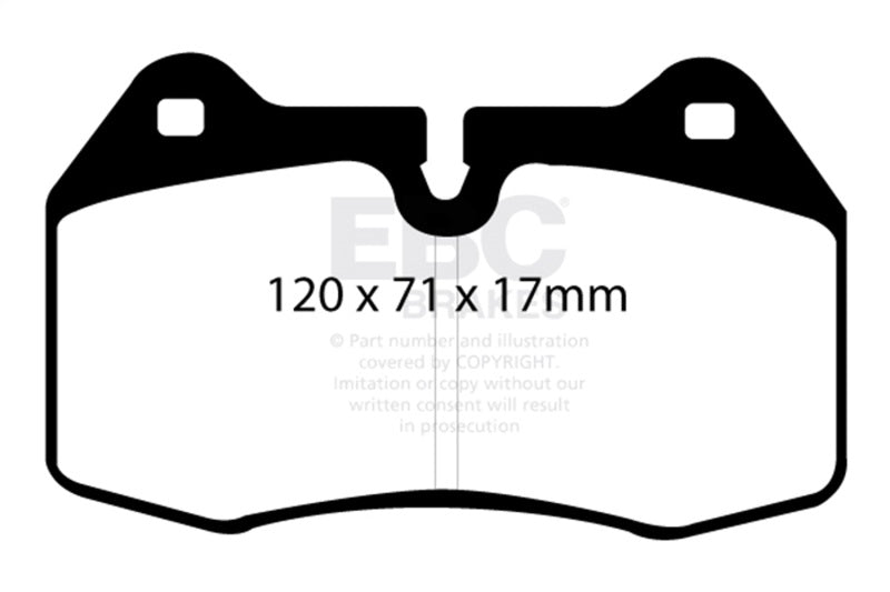 EBC Racing 92-03 Ferrari 456 RP-1 Race Front Brake Pads