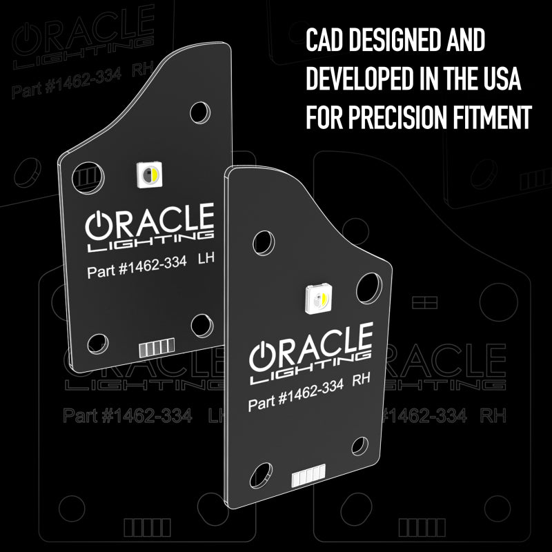 ORACLE Lighting Oracle 21-22 Ford F-150 ColorSHIFT RGB+W Fog Light DRL Upgrade Kit w/ No Controller