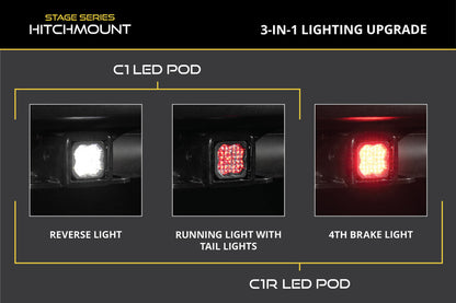 Diode Dynamics HitchMount LED Pod 4-Pin Reverse Kit C1R