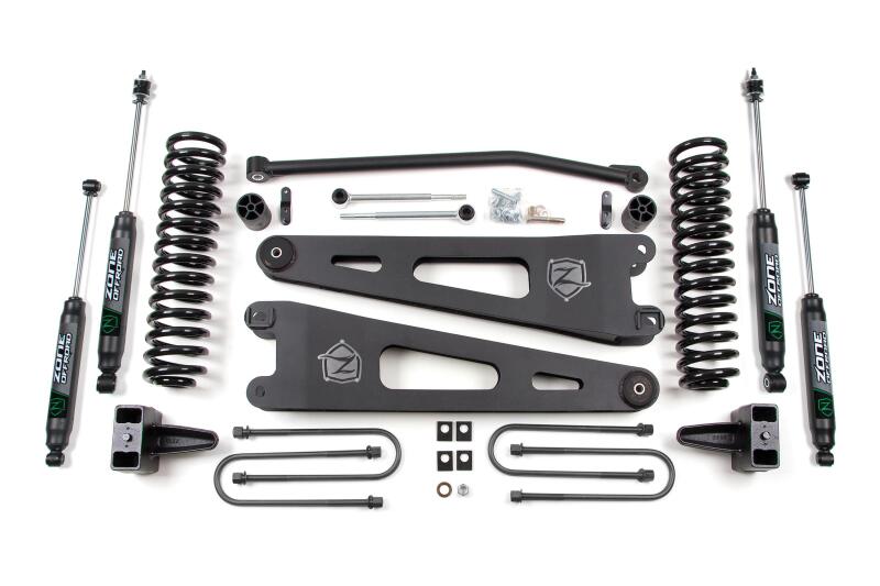 Zone Offroad 05-07 Ford SuperDuty 4in Radius Arm System - Diese