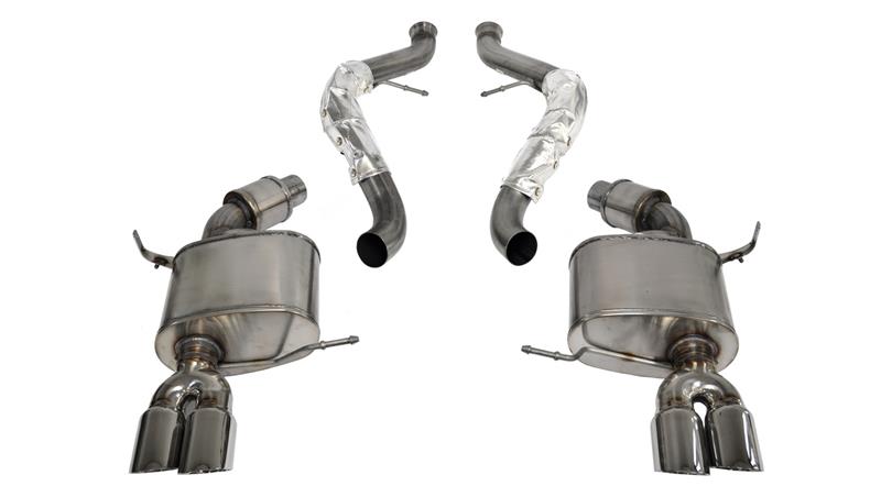 CORSA Performance Corsa 2008-2012 BMW M3 E90 Polished Sport Cat-Back Exhaust