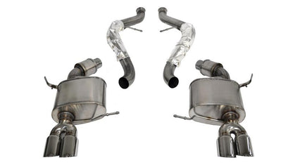 CORSA Performance Corsa 2008-2012 BMW M3 E90 Polished Sport Cat-Back Exhaust