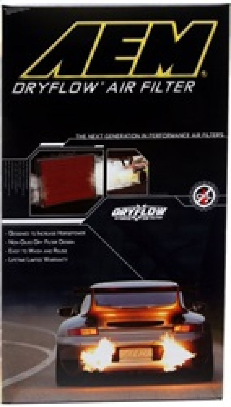 AEM Induction AEM Dryflow Air Filter for 07-16 Audi A4 1.8L TFSI