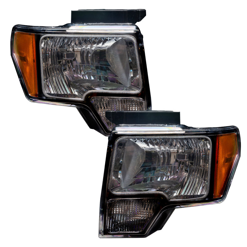 ORACLE Lighting Oracle 09-14 Ford F-150 LED HL - Black - ColorSHIFT w/ 2.0 Controller