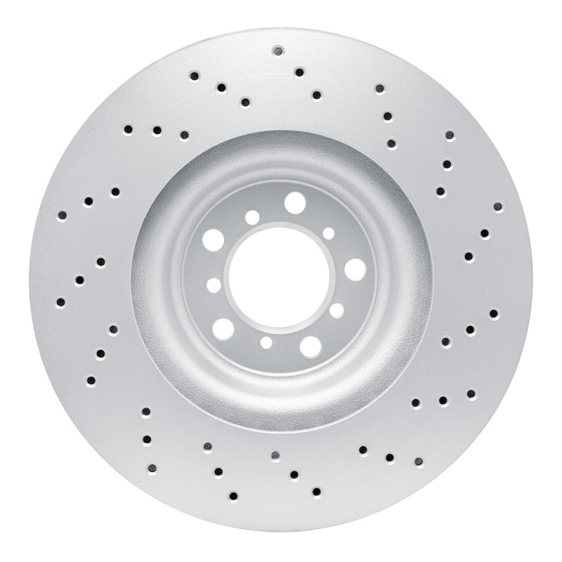 DFC 15-20 BMW M2 Left Front Drilled GeoSPEC Coated Rotor