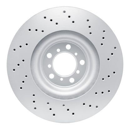 DFC 15-20 BMW M2 Left Front Drilled GeoSPEC Coated Rotor