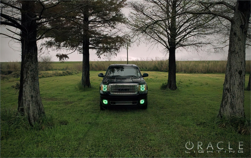 ORACLE Lighting Oracle GMC Sierra 08-13 LED Halo Kit (Round Ring Design) - White