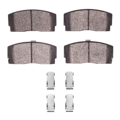 R1 Concepts R1 88-92 Daihatsu CHARADE Front Optimum OE Pads & Hardware Kit