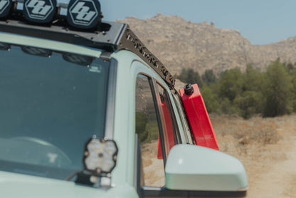 DV8 Offroad DV8 25-26 Toyota 4Runner Exterior Window Molle for DV8 Roof Rack - Driver