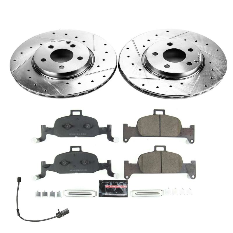 PowerStop Power Stop 18-22 Audi Q5 Front Z23 Evolution Brake Kit