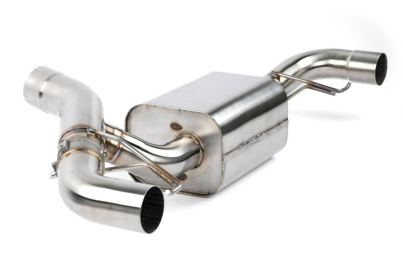 Dinan 19-26 BMW 330i (G20)/21-26 BMW 430i (G22) Valved Axleback Exhaust System - Black Tips