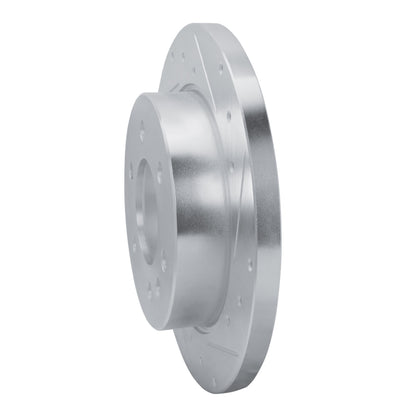 R1 Concepts R1 19-25 Freightliner SprintER 2500 Rear Right Drilled & Slotted Silver Brake Rotor