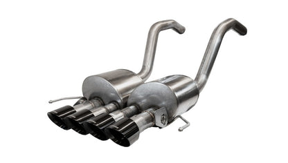 CORSA Performance Corsa 2015-2019 Chevrolet Corvette C7 Z06 6.2L 2.75in Xtreme Axle-Back w/ Dual NPP & Quad Black Tips
