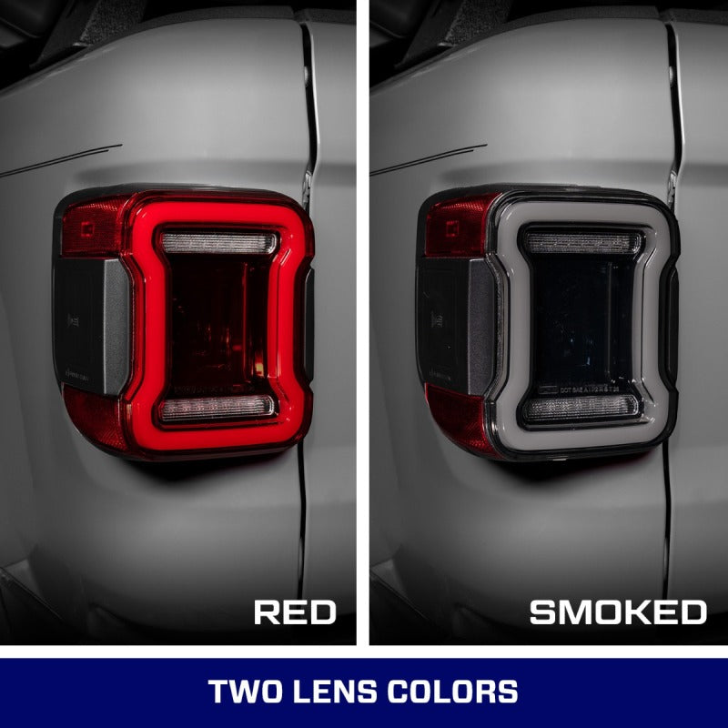 Form Lighting 20-26 Jeep Gladiator LED Tail Lights - Smoked (Pair)
