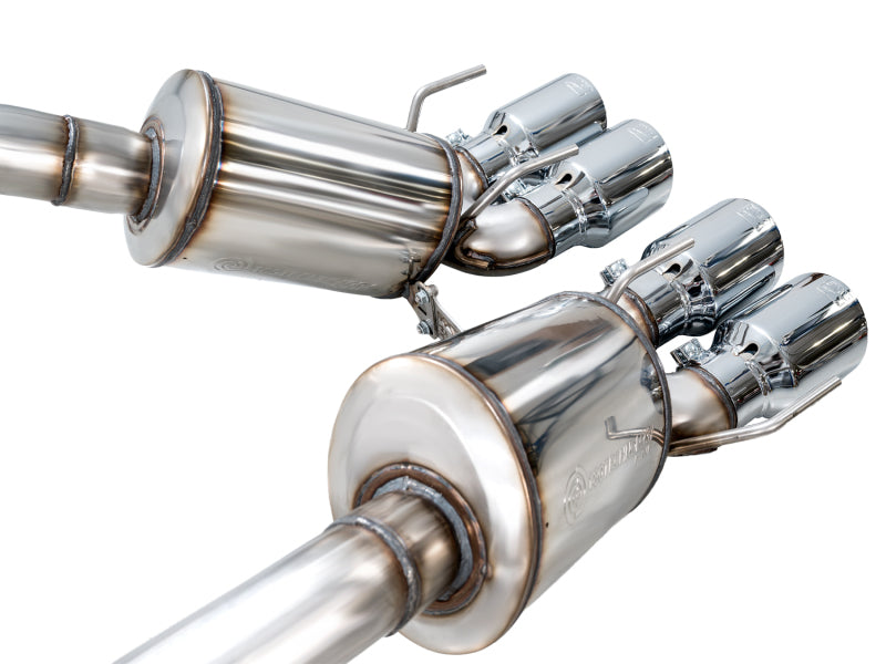 AWE Tuning 09-13 Chevrolet Corvette 6.2L Touring Edition Axle-Back Exhaust w/ Chrome Silver Tips