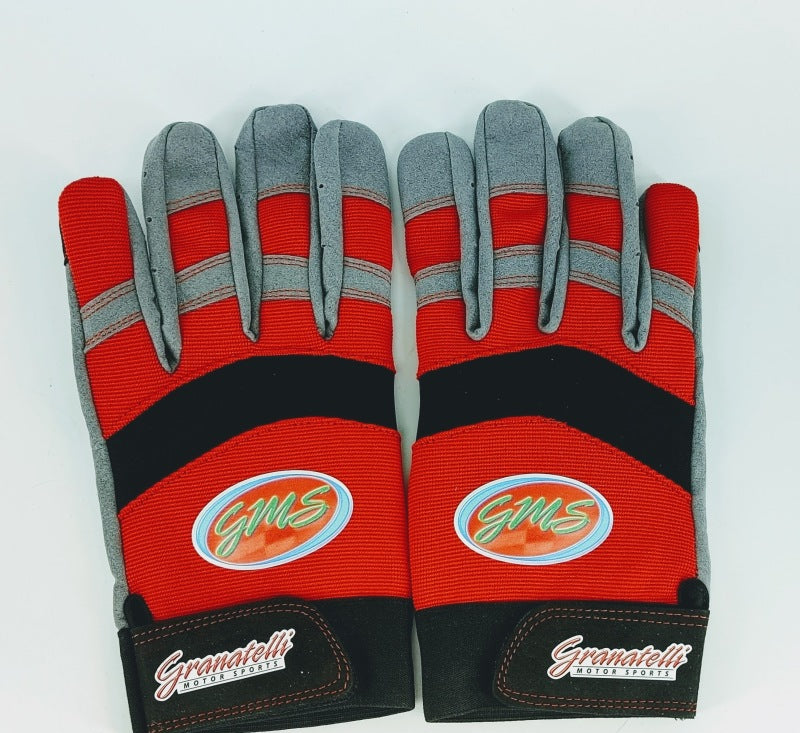Granatelli Motor Sports Granatelli X-Large Mechanics Work Gloves - Red/Gray/Black