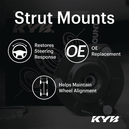 KYB Shocks & Struts Strut Mounts Rear VOLVO S60 2001-09 VOLVO S80 1999-06