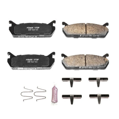 PowerStop Power Stop 91-96 Ford Escort Rear Z23 Evolution Sport Brake Pads w/Hardware