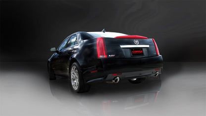 CORSA Performance Corsa 2009-2014 Cadillac CTS Sedan V 6.2L V8 Polished Sport Axle-Back Exhaust