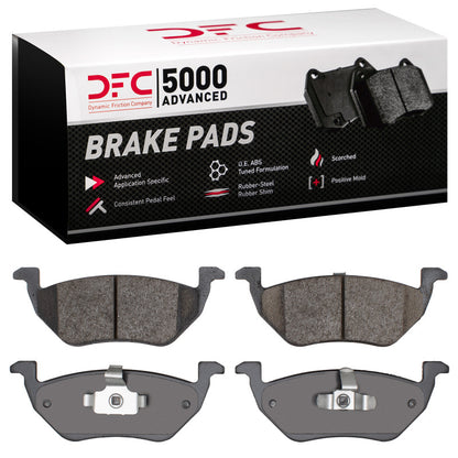 DFC 05-08 Ford Escape Rear 5000 Advanced Ceramic Brake Pads