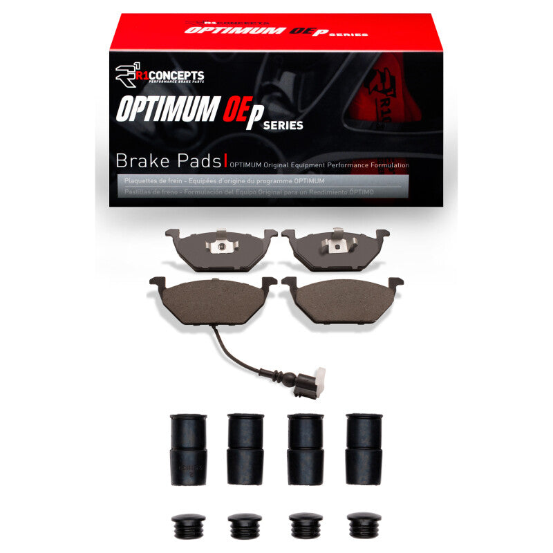R1 Concepts R1 99-10 Volkswagen Beetle Front Optimum OE Pads & Hardware Kit