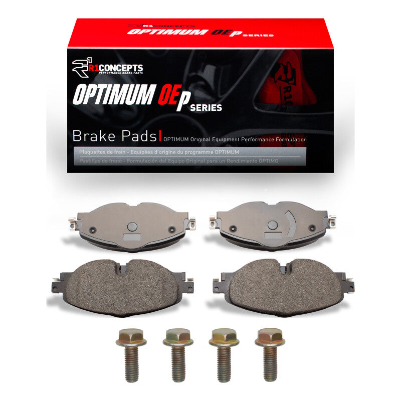 R1 Concepts R1 2015-2025 Audi A3 Quattro Front R1 Optimum OE Pads & Hardware Kit